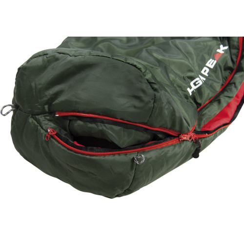 Спальный мешок High Peak Black Arrow/+3°C Green/Red Left (23054)