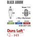 Спальный мешок High Peak Black Arrow/+3°C Green/Red Left (23054)