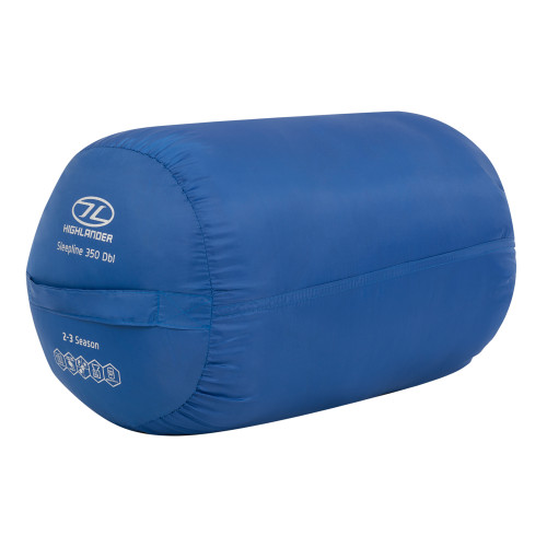 Спальный мешок Highlander Sleepline 350 Double/+3°C Deep Blue Left (SB229-DB)