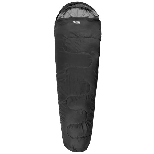 Спальный мешок Highlander Sleepline 300 Mummy/+3°C Black Right (SB039-BK)