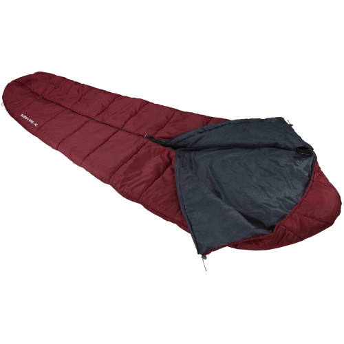 Спальный мешок High Peak Century 300/+2°C Dark Red/Grey Center (23227)