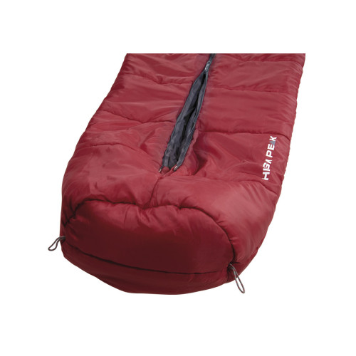 Спальный мешок High Peak Century 300/+2°C Dark Red/Grey Center (23227)