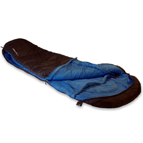 Спальный мешок High Peak TR 300/0°C Anthra/Blue Left (23065) Спальный мешок High Peak TR 300/0°C Anthra/Blue Left (23065)
