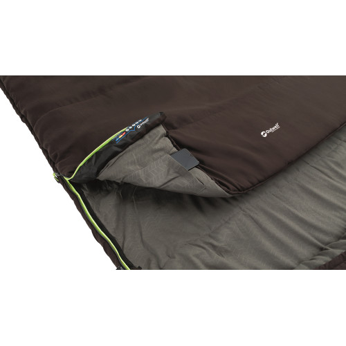Спальный мешок Outwell Campion Lux Double/-1°C Brown Left (230370)