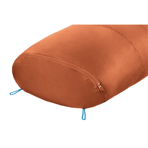 Спальный мешок Ferrino Lightec 1400 Duvet/-16°C Russet Left (86706IAA)
