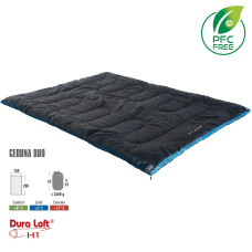 Спальный мешок High Peak Ceduna Duo/+3°C Anthra/Blue Left (20065)