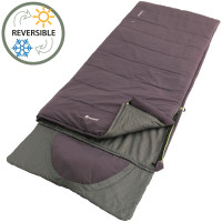 Спальный мешок Outwell Contour Reversible/+2°C Dark Purple Right (230372) Спальный мешок Outwell Contour Reversible/+2°C Dark Purple Right (230372)