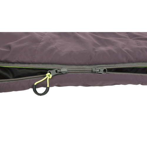 Спальный мешок Outwell Contour Reversible/+2°C Dark Purple Right (230372)