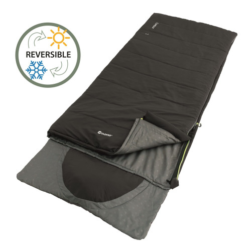 Спальный мешок Outwell Contour Reversible/+2°C Midnight Black Left (230300)