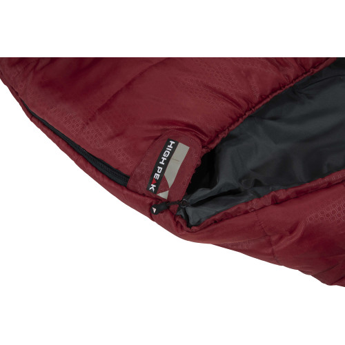 Спальный мешок High Peak Redwood/-3°C Dark Red/Grey Left (23085)