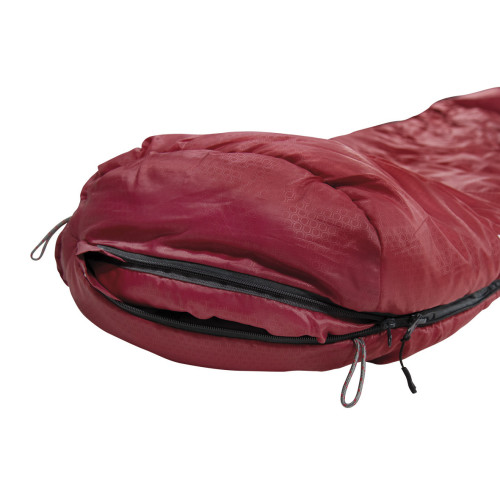 Спальный мешок High Peak Redwood/-3°C Dark Red/Grey Left (23085)