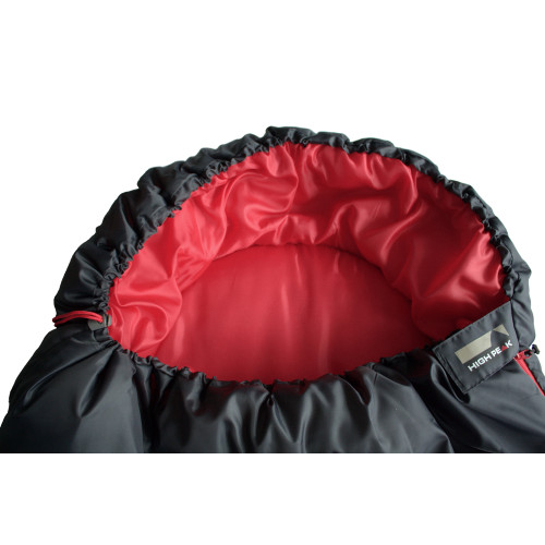 Спальный мешок High Peak Action 250/+4°C Anthra/Red Left (20084)