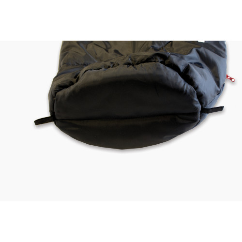 Спальный мешок High Peak Action 250/+4°C Anthra/Red Left (20084)