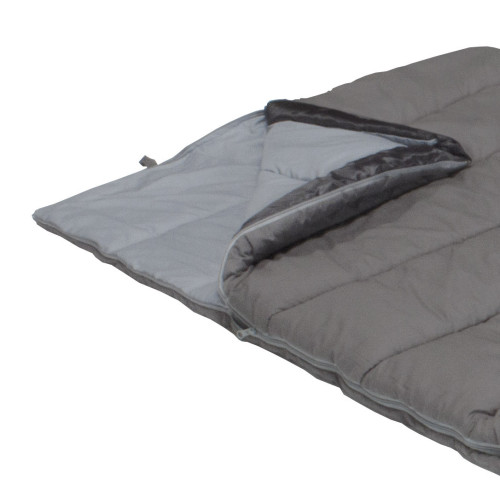 Спальный мешок High Peak Dundee 4/+4°C Grey/Light Grey Left (21238)