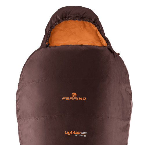Спальный мешок Ferrino Lightec SM 1100 Lady/-3°C Nut/Yellow Left (86649INN)