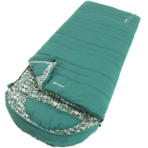 Спальный мешок Outwell Camper Supreme/-9°C Petrol Blue Left (230352)