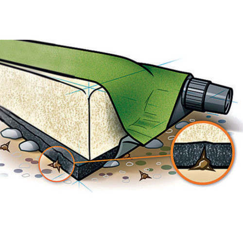 Самонадувающийся коврик KingCamp Base Camp Comfort(KM3560) (blue)