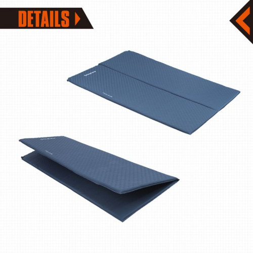 Самонадувний килимок KingCamp Classic Double 2(KM3538) (grey)