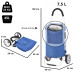 Сумка-тележка ShoppingCruiser Foldable 45 Blue (650061)