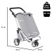 Сумка-тележка ShoppingCruiser 3 Wheels 72 Grey (604362)