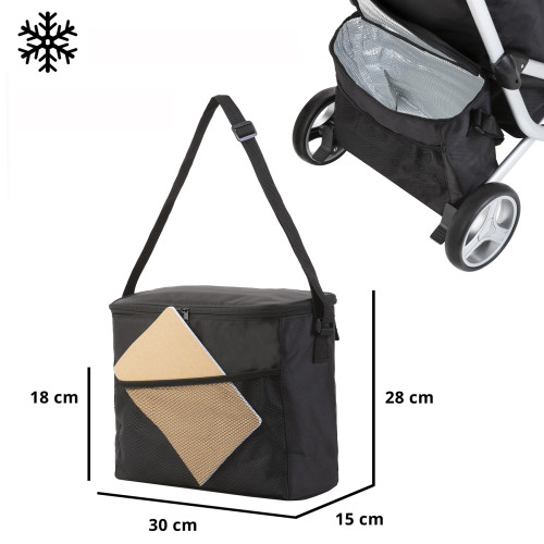 Сумка-тележка ShoppingCruiser 3 Wheels 72 Black (604349)