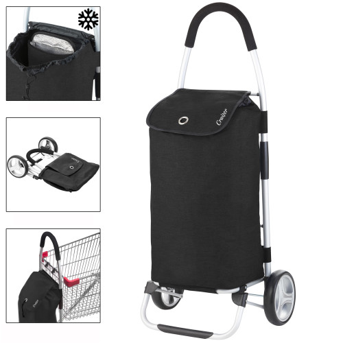 Сумка-тележка ShoppingCruiser Foldable 45 Black (604320)