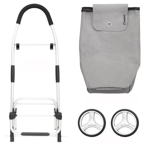 Сумка-тележка ShoppingCruiser Foldable 45 Grey (604360) Сумка-тележка ShoppingCruiser Foldable 45 Grey (604360)