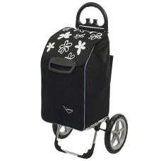 Сумка-тележка Aurora Berlino 78 Black/White Flowers (154 Black/White Flowers)