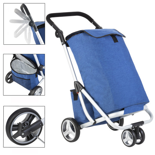 Сумка-тележка ShoppingCruiser 3 Wheels 72 Blue (650062)
