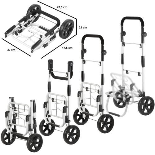 Сумка-тележка ShoppingCruiser 4 in 1 Black (650066)