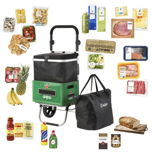 Сумка-тележка ShoppingCruiser 4 in 1 Black (650066)