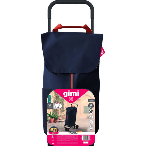 Сумка-тележка Gimi Twin 56 Blue (169326)