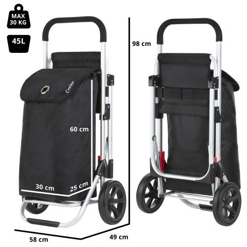 Сумка-тележка ShoppingCruiser Shop & Relax 45 Black (604350)