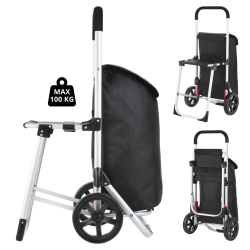 Сумка-тележка ShoppingCruiser Shop & Relax 45 Black (604350)