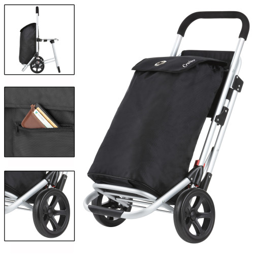 Сумка-тележка ShoppingCruiser Shop & Relax 45 Black (604350)