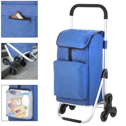 Сумка-тележка ShoppingCruiser Stairs Climber 53 Blue (650063)