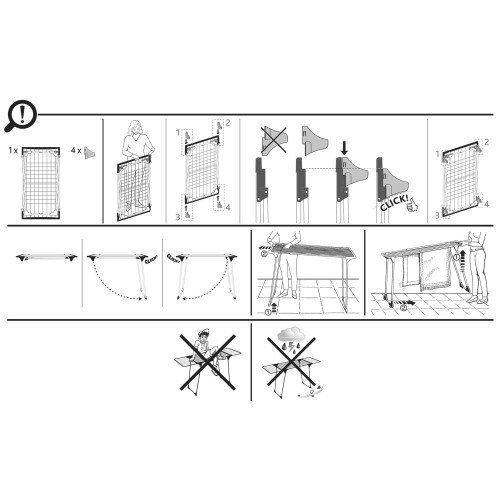 Сушарка для білизни підлогова Gimi Dinamik 30 Plus (169262)