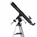 Телескоп Bresser Quasar 80/900 EQ Refractor Solar Carbon с солнечным фильтром и адаптером для смартфона (4780909)