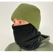 Шапка Fleece 220 олива (LE1757)