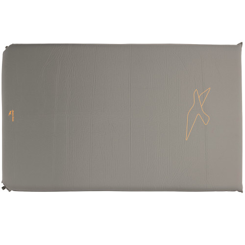 Коврик самонадувающийся Easy Camp Self-inflating Siesta Mat Double 3 cm Grey (300057)