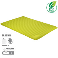 Коврик надувной High Peak Dallas Twin 10 cm Citronelle (41033)
