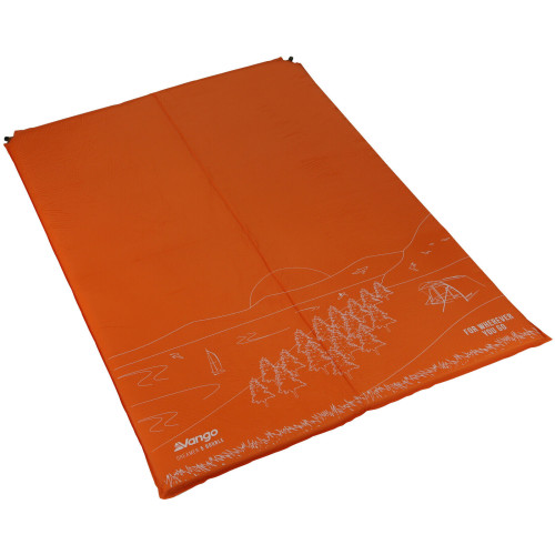 Коврик самонадувающийся Vango Dreamer 5 Double Citrus Orange (SMQDREAMEC28A02)