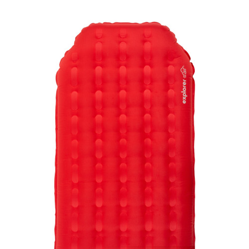 Коврик туристический Highlander Explorer With Built In Pump Red